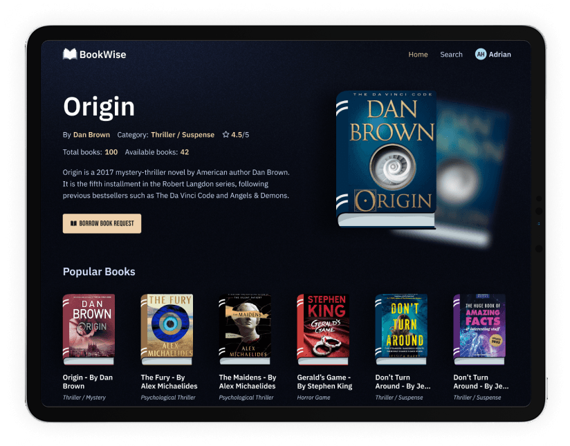Library Management Platform